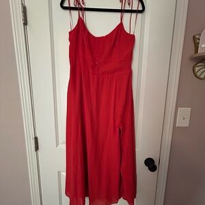 Abercrombie & Fitch Red Sundress (Medium Tall)